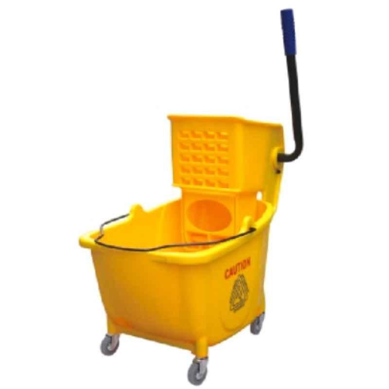 Baiyun 50x39x81cm 24L Yellow Deluxe Mop Wringer (S), AF08079