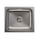 Carysil Elegance Single Bowl Stainless Steel Matt Finish Kitchen Sink, Size: 21x18x9 inch