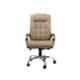 MRC Alpha Beige Faux Leather High Back Revolving Office Chair