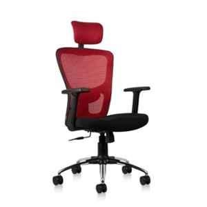 CELLBELL C110 Leo Mesh High Back Red Ergonomic Chair