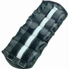 Matrica 1kg Black One Size Adult Ankle Weight Cuff & 1kg Wrist Weight