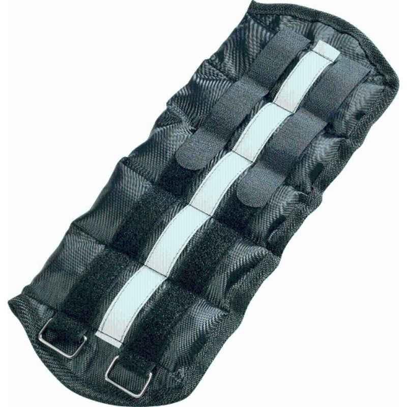 Matrica 1kg Black One Size Adult Ankle Weight Cuff & 1kg Wrist Weight