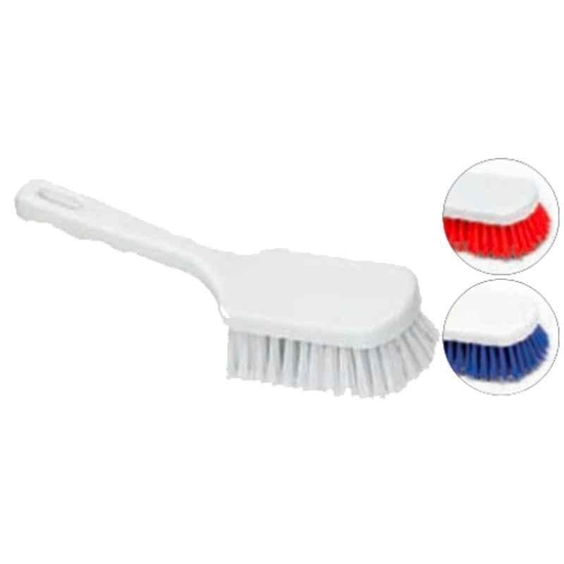 Coronet 24cm Plastic Blue Long Handle Brush, 183650