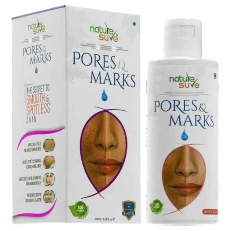 Nature Sure 110ml Pores & Marks Oil for Enlarged Pores & Stretch Marks