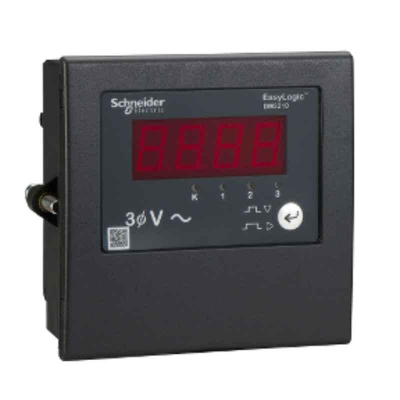 Schneider EasyLogic DM3000 Three Phase Digital Panel Voltmeter, METSEDM3210