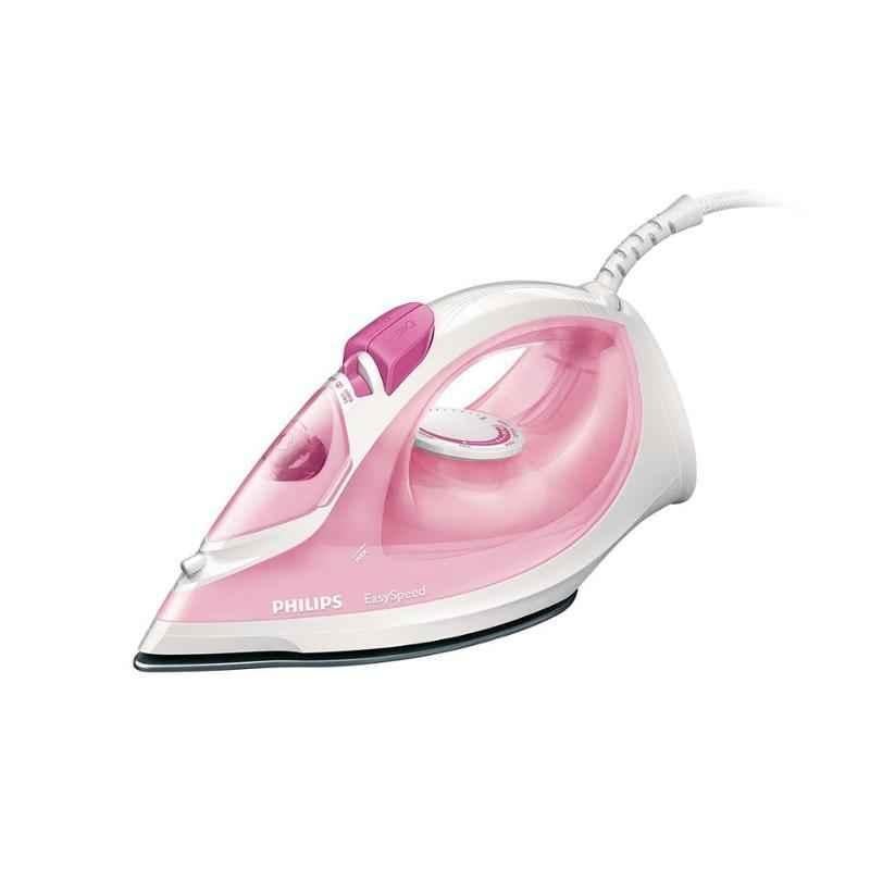 Philips EasySpeed 2000W Pink Steam Iron, GC1022
