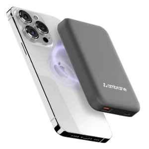 Ambrane Aerosync PB12 10000mAh Black Magsafe Wireless Power Bank for iPhone