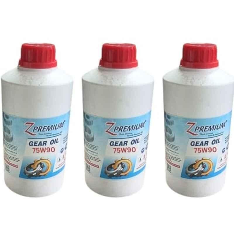 Z Premium 75W90 1 Litre Gear Oil (Pack of 3)