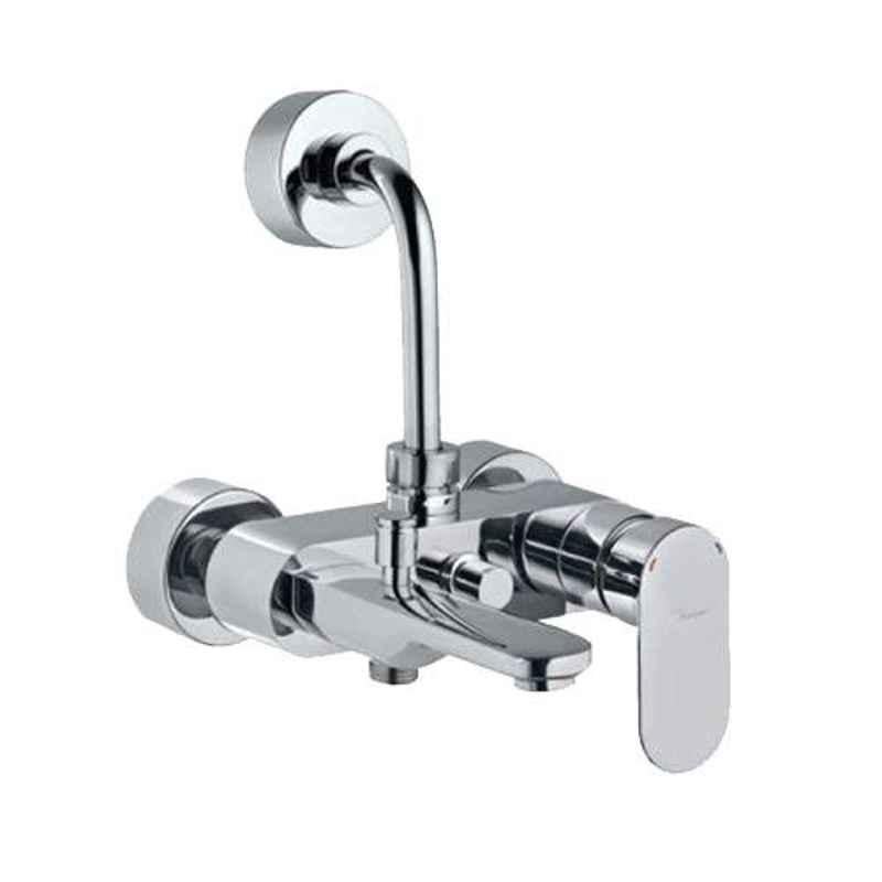 Jaquar Opal Prime Graphite Single Lever Wall Mixer with Leg & Wall Flange, GRF-15117PM