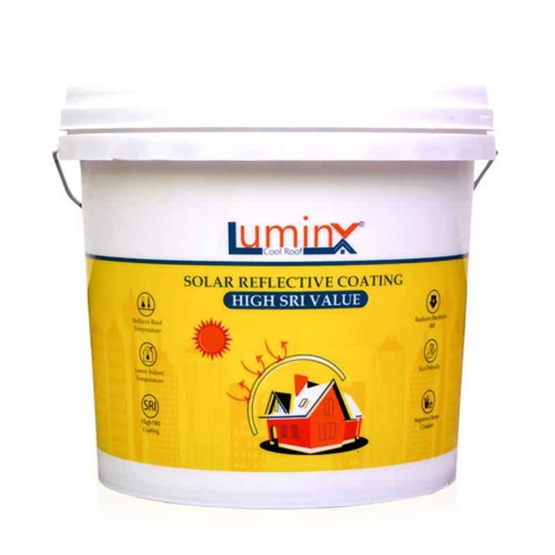 LuminX 5kg White Solar Reflective Coating Paint for Roof