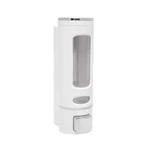 Elegant Casa 400ml ABS White Wall Mounted Liquid Soap Dispenser