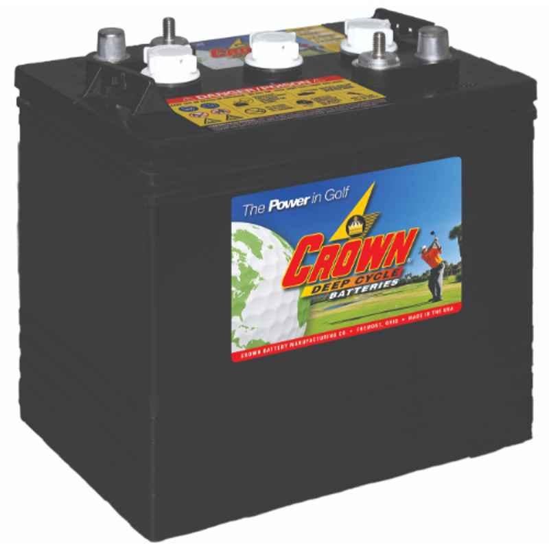 Crown 6V 28.6kg Deep Cycle Battery, CR 235