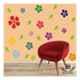 Kayra Decor 16x24 inch PVC Floral Wall Design Stencil, KHS385