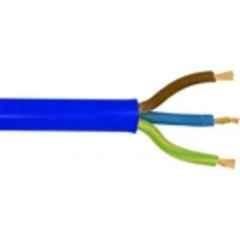2.5Sqmm 3 Core Blue Flat Copper Submersible Cable, Length: 50 m
