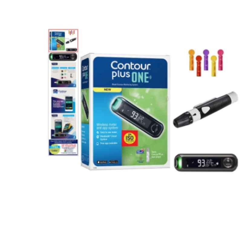 Monitor your blood glucose levels with Contour Plus Glucometer Kit