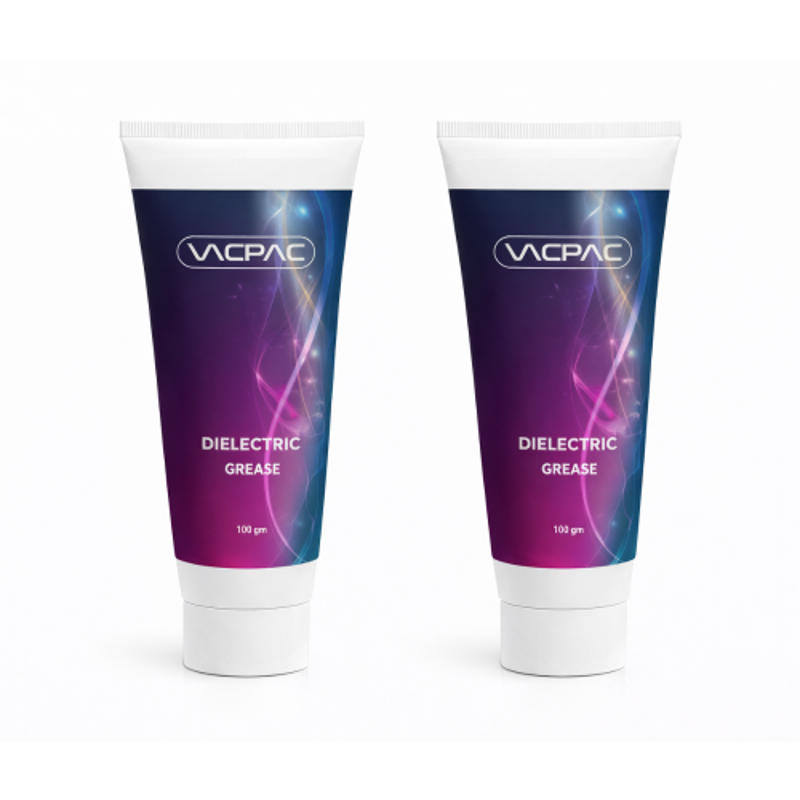 VACPAC 200g Dielectric Premium Silicone Grease for Electrical Protection & Sealing (Pack of 2)