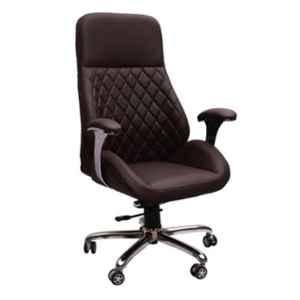 Evok Tasot Leatherette Brown Executive Office Chair, FFOFOCALMTBR11657M