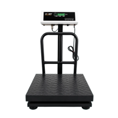 Monet 16x16 inch 200kg Mild Steel Platform Weighing Scale with Dual Display & 2 Days Battery Backup