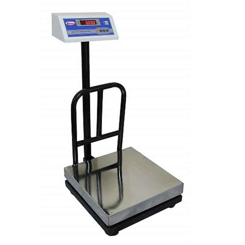 Honda 100kg Grey Electronic Weighing Scale with Stamping Certificate, Platform Size: 400x400 mm