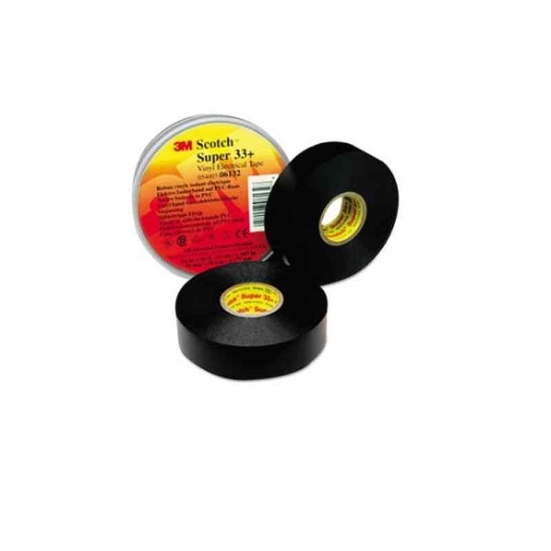 3M Scotch Super 33 Plus 66ft Vinyl Electrical Tape, 500-06132