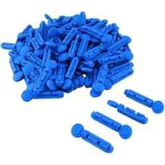 Plastic Blue Lancets for Blood Glucose Testing & Monitoring, SE-257243 (Pack of 100)