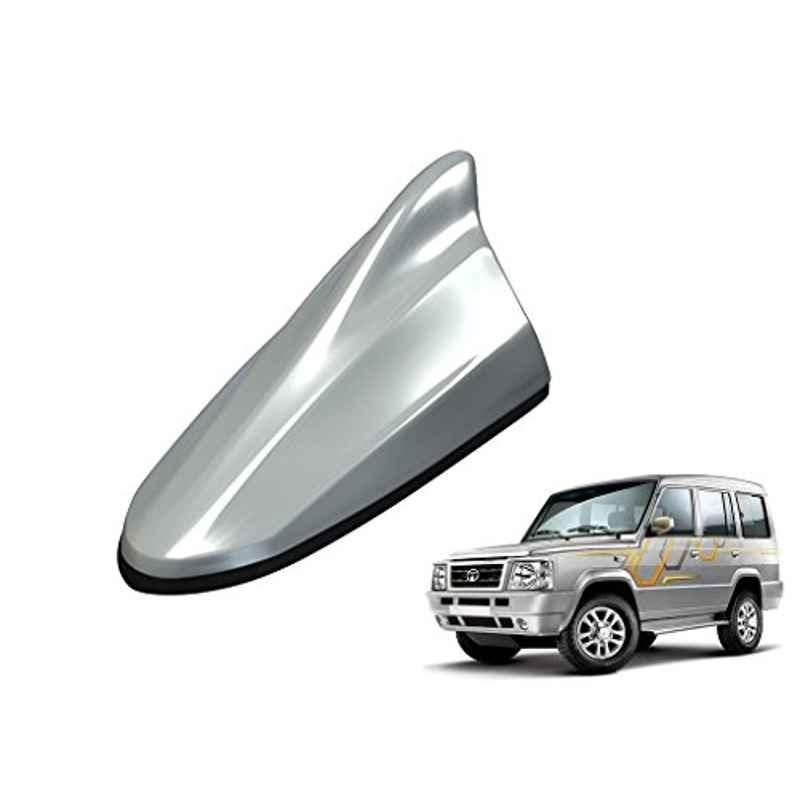 Kozdiko Silver Shark Fin Signal Receiver Antenna for Tata Sumo