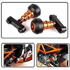 AOW Frame Slider Falling Protector Bike Crash Protector Pads Compatible for KTM Duke 390