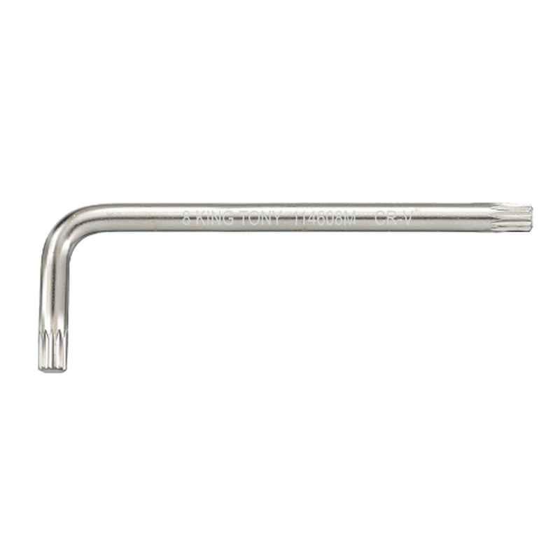 King Tony M5 83mm Spline Head Standard Arm Type L- wrench, 114605MR