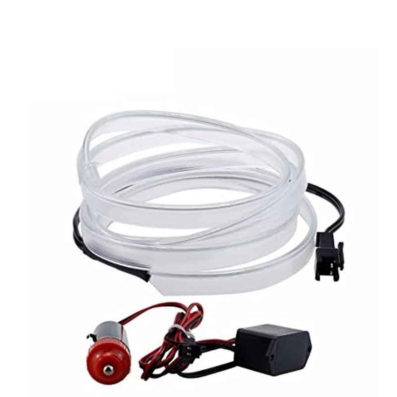 Kozdiko 12V 5m Plastic Ice Blue Cold Roll Car Interior Strip Light for Honda BRV