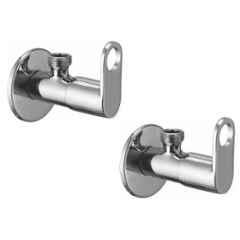 Natraj Purity Chrome Finish Brass Angle Cock, PR 9218A (Pack of 2)