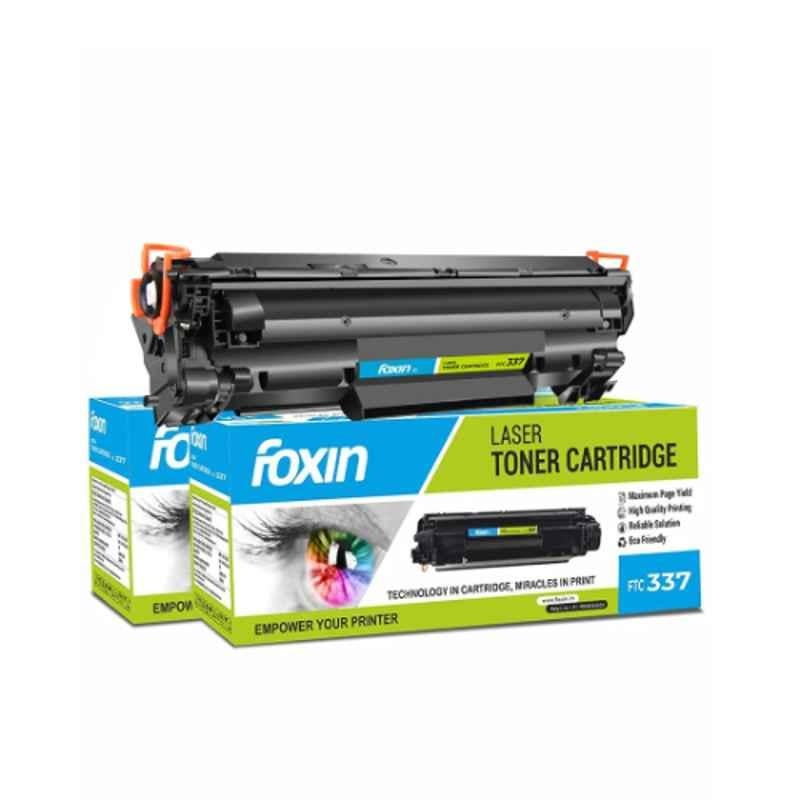 Foxin Black Laser Toner Cartridge, FTC-337