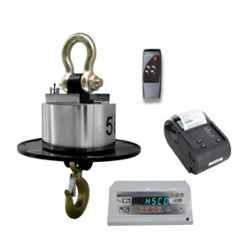 Hsco 3000kg Steel Electronic SS Flame Proof Crane Weighing Scale with Remote Display and Thermal Printer, CRHSS3K