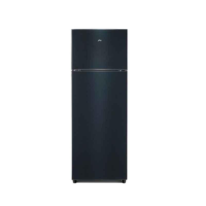 Godrej Eon Valor 272 Litre 2 Star Matt Black Double Door Refrigerator, RT EONVALOR 310BN RCIT MT BK