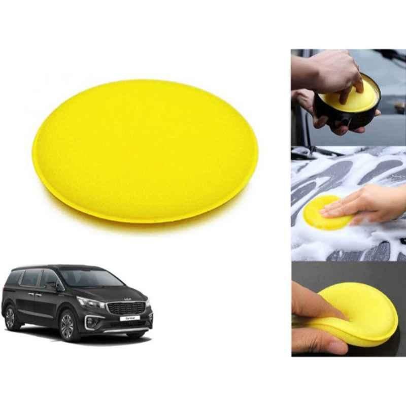 Auto Pearl Polyurethane Beige Washing & Waxing Polish Foam Sponge for Carnival Prestige