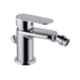 Jaquar Opal Prime Black Matt Single Lever 1-Hole Bidet Mixer with Braided Hose, OPP-BLM-15213BPM
