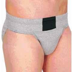 Matrica Cotton Grey Back Covered Supporter for Gym & Cricket, Size: S