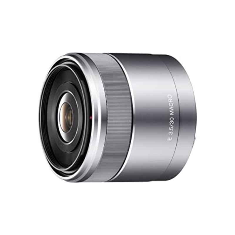 Sony SEL30M35 30mm F3.5 E-Mount Prime Camera Lens for Macro Photography, SEL30M35/C SYX