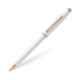 Cross Century II Black Ink Pearlescent White Lacquer Finish Ballpoint Pen, AT0082WG-113