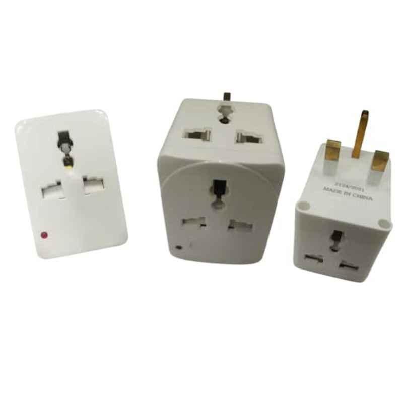 Litex 13A 3 Way Power Adapter & Universal Sockets