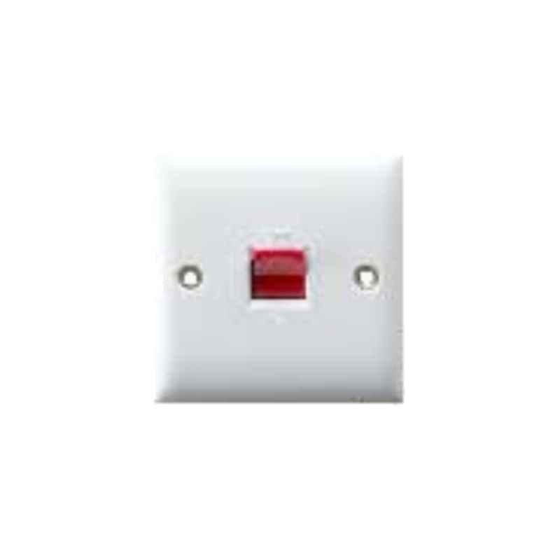 RR 45A 1 Gang DP Wall Switch with Neon, W1016