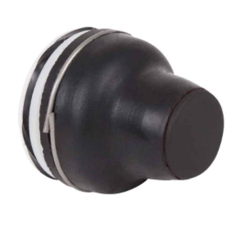 Schneider Harmony Black Head Plastic Booted Operating Travel Push button, XACB9112