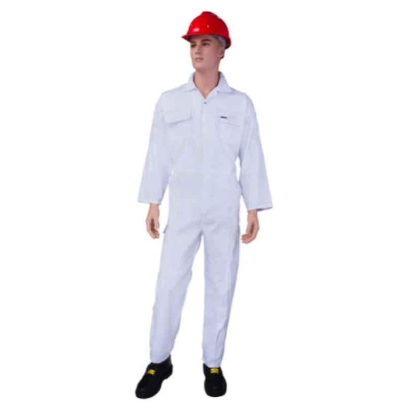 Ameriza Chief C A105050801 White Twill Cotton Coveralls, Size: 6Xl