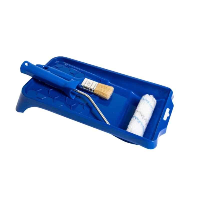 Beorol Blue Spring Mini Brush Roller Set, BLUESET (Pack of 3)
