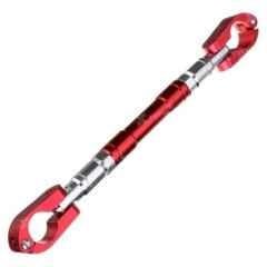 AOW AttraAOW Handlebar Cross Bar Steering Wheel Strength Handle Lever Bar Universal For All Bikes -Red