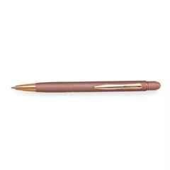Unomax Soft Touch 0.7mm Blue Ball Pen with Rose Gold Body