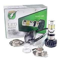 Meenu Arts Universal RTD M6 (Super Bright) Led Headlight with Fan for Honda Models (12V / 35W)