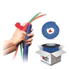 Noveau Safe-T-1ST 22mm 50m Virgin HDPE Blue Cable Zipper, NSFZ22BU0050