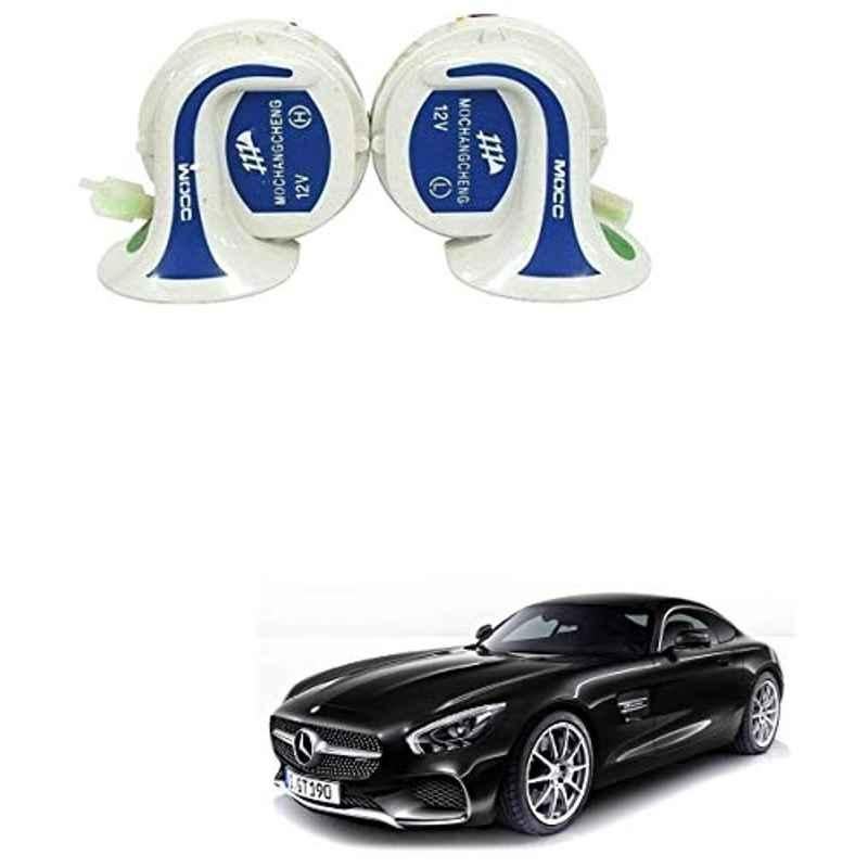 Kozdiko 2 Pcs 18-in-1 Mocc Car Digital Tone Magic Horn Set for Mercedes Benz AMG GT