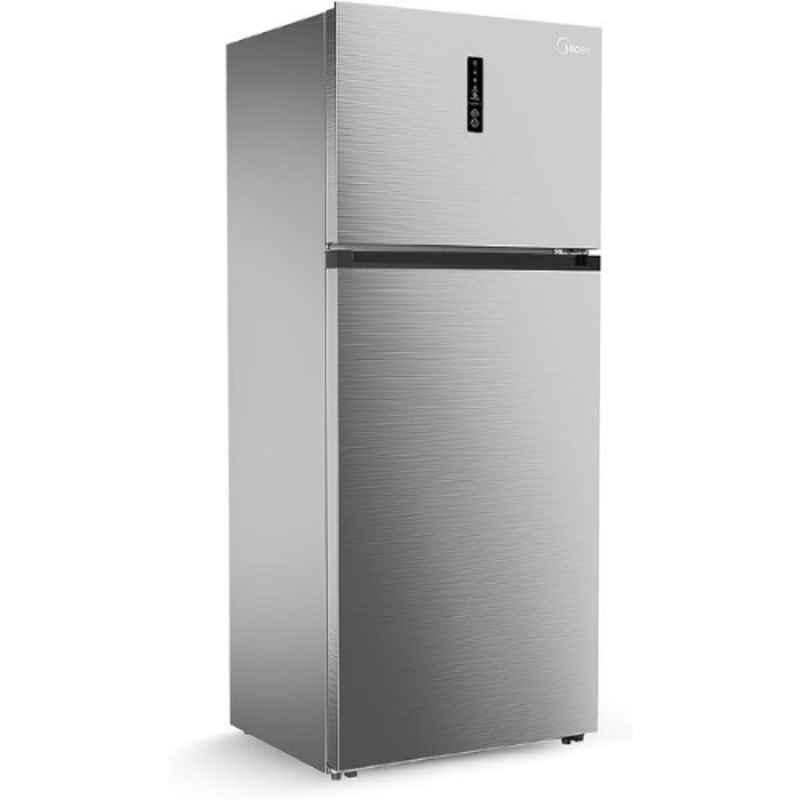 Midea 720L Silver Double Door Refrigerator, MDRT723MTE46D