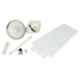Maya Deco Dc Eco 30W White Solar Panel BLDC Ceiling Fan with Remote, Sweep: 1200mm (Pack of 2)